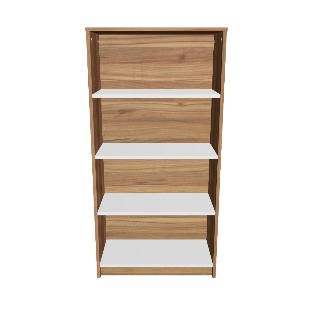 SIVOM Helix Multipurpose Storage Rack/Study/Home/Office Engineered Wood Open Book Shelf for Modern Homes | Elegant Design & Premium Finish