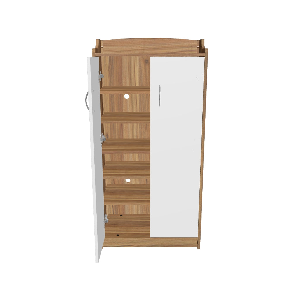 SIVOM Jade Engineered Wood Shoe Stand (, 6 Shelves, Knock Down) for Modern Homes | Elegant Design & Premium Finish