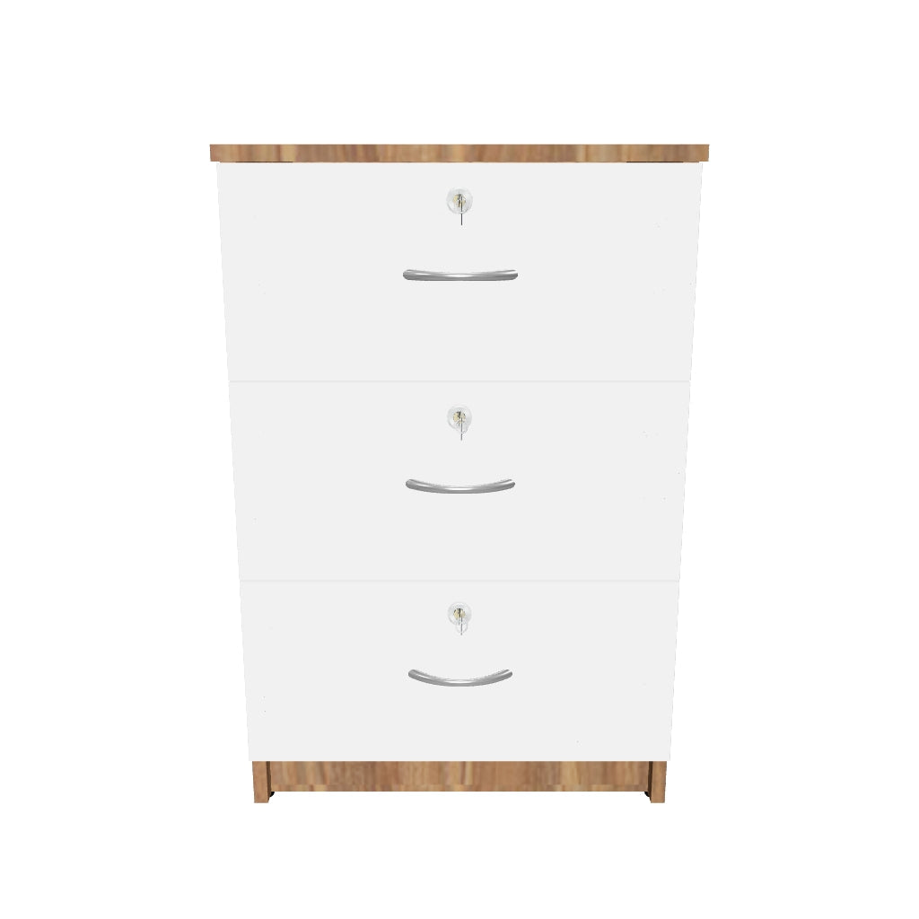 SIVOM Kresta Multipurpose Storage Drawer/Study/Home/Office Engineered Wood Close Book Shelf  for Modern Homes | Elegant Design & Premium Finish