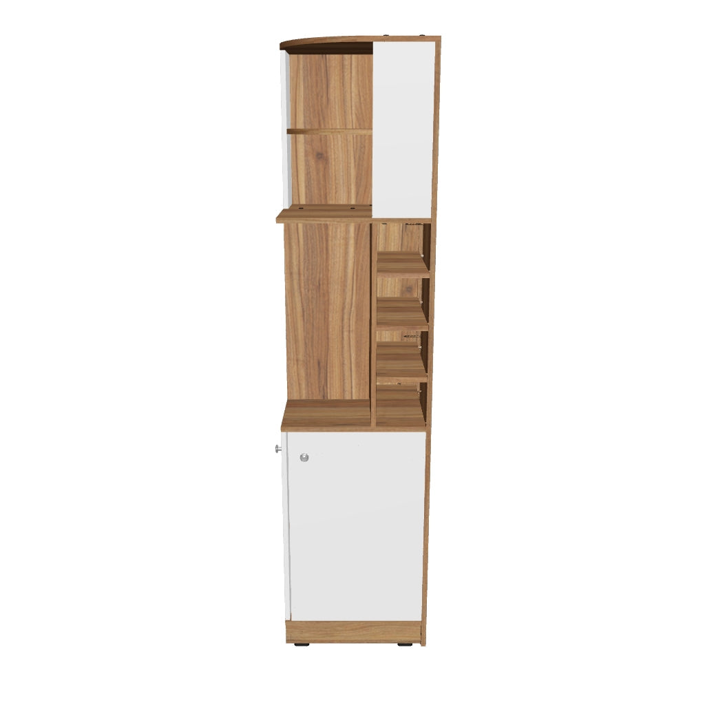 SIVOM Luxe Bar unit for Home/Bar Engineered Wood Bar Cabinet for Modern Homes | Elegant Design & Premium Finish