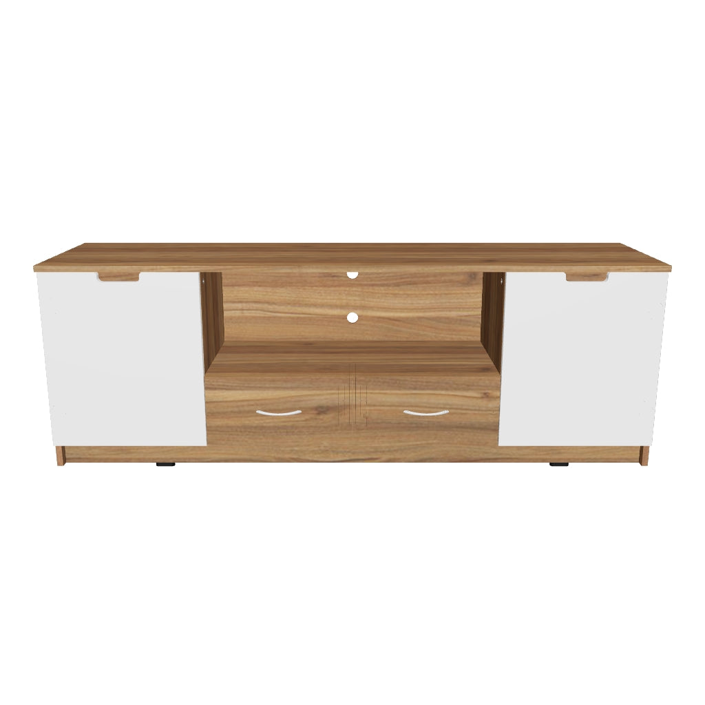 SIVOM Morgan Multipurpose TV Unit fits upto 43 inch with Storage Engineered Wood TV Entertainment Unit  for Modern Homes | Elegant Design & Premium Finish