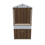 SIVOM Vision Home Temple/Pooja Unit/Home Mandir/ Engineered Wood Home Temple (Height: 148, Knock Down) for Modern Homes | Elegant Design & Premium Finish