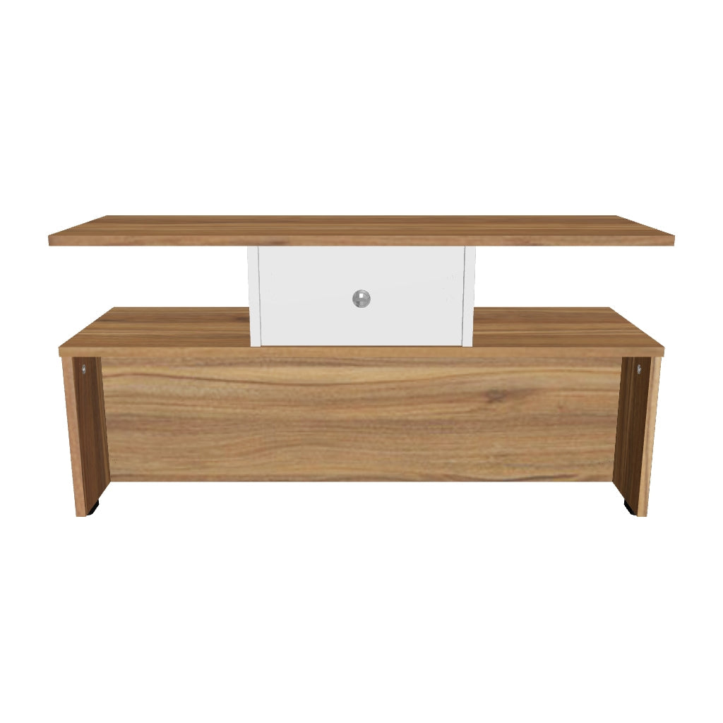 SIVOM Wrick Multipurpose Centre Table / Engineered Wood Coffee Table for Modern Homes | Elegant Design & Premium Finish