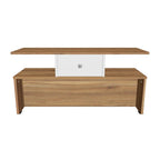 SIVOM Wrick Multipurpose Centre Table / Engineered Wood Coffee Table for Modern Homes | Elegant Design & Premium Finish
